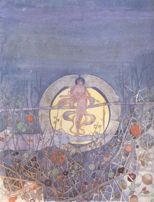 Charles Rennie Mackintosh Harvest Moon (mk19) oil painting image